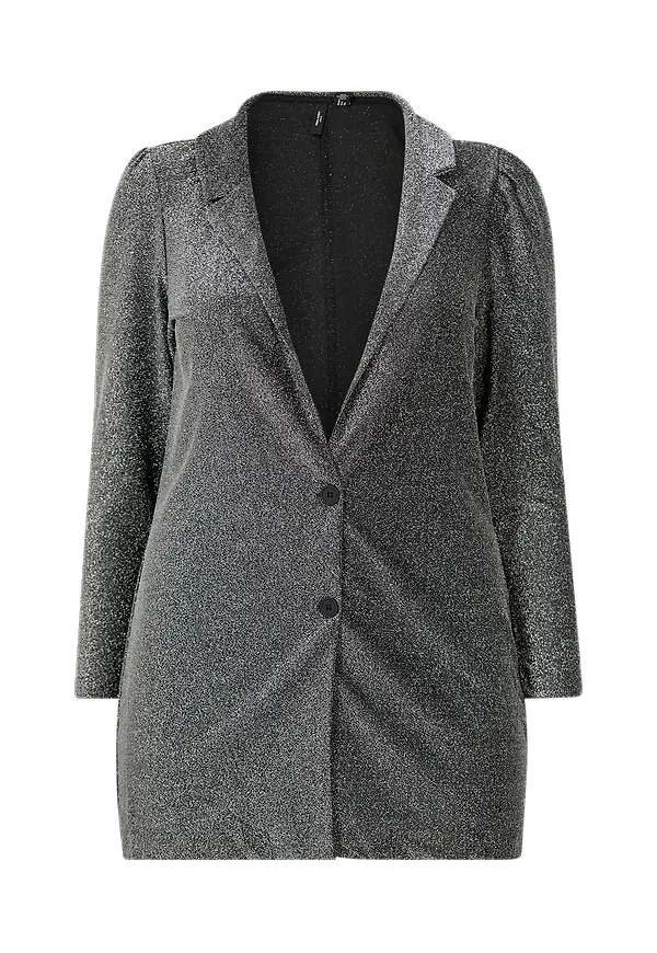 Vero Moda Curve - Kavaj vmKatie LS Blazer Curve - Svart