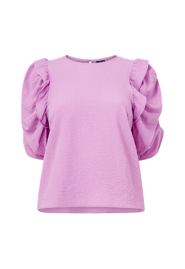 Vero Moda Curve - Topp vmLuna 2/4 Volume Top SB1 Curve - Lila