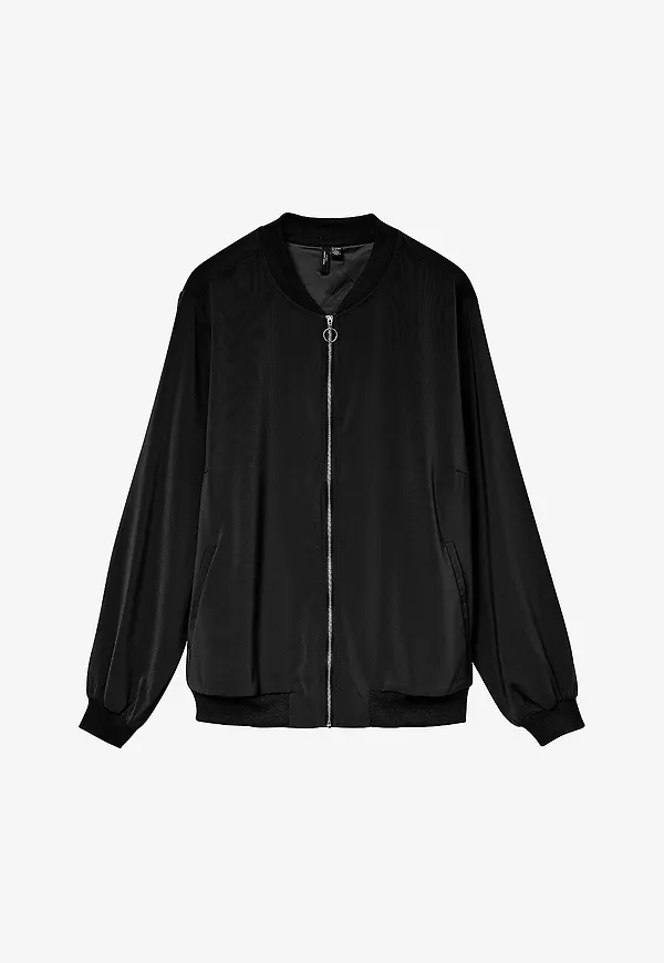 Vero Moda Curve - Bomberjacka vmcCoco - Svart