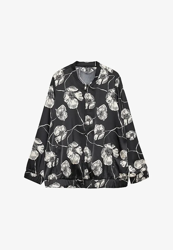 Vero Moda Curve - Bomberjacka vmcElena - Svart