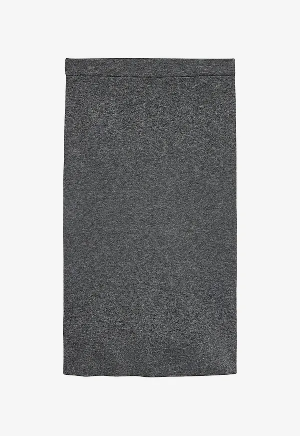Vero Moda Curve - Kjol vmcBrisa NW 7/8 - Grå