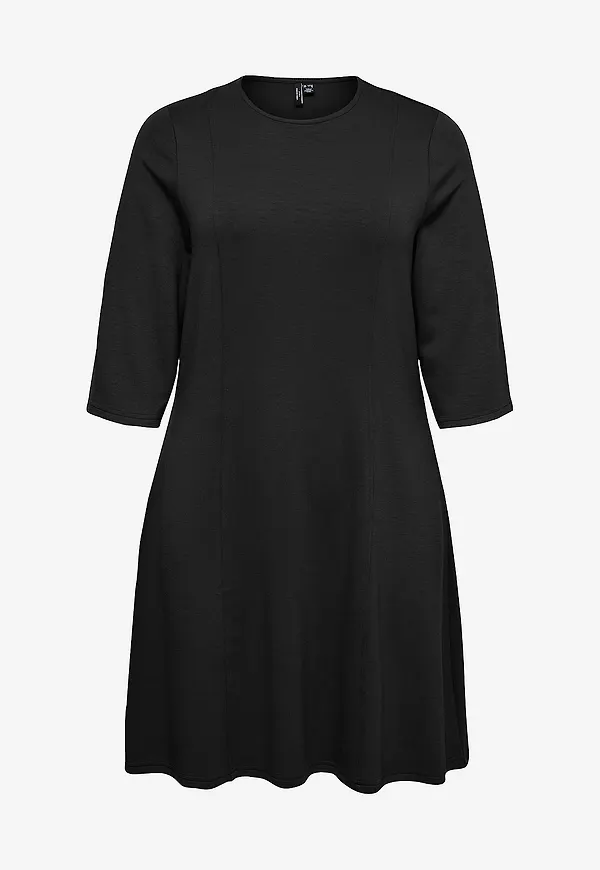Vero Moda Curve - Klänning vmcali 3/4 Short Dress Jrs Cur - Svart