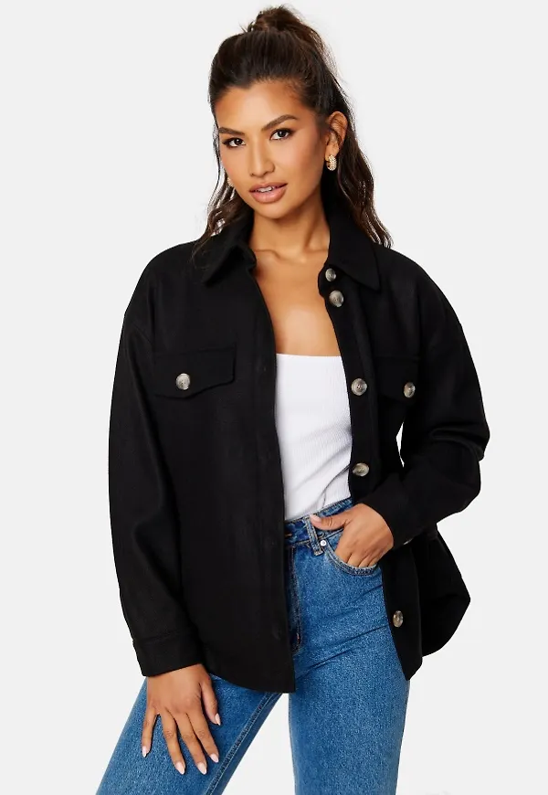 VERO MODA Dafneally Jacket Black Detail:Solid M