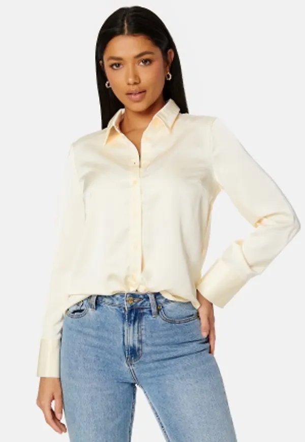 VERO MODA Felicia LS Shirt Vanilla Ice S