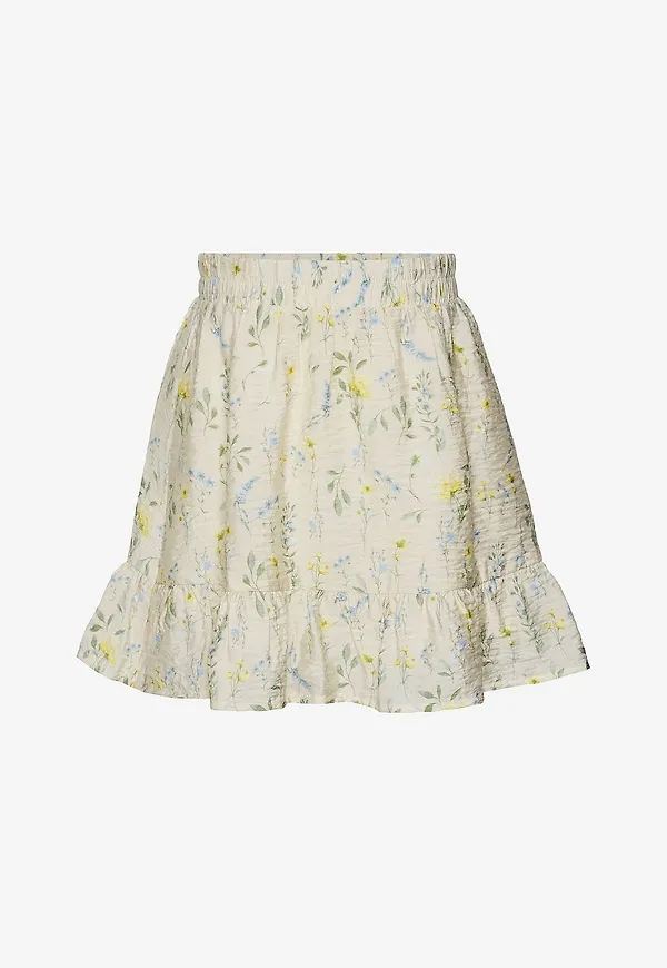 Vero Moda Girl - Kjol vmJosie HW Short Skirt Wvn - Beige