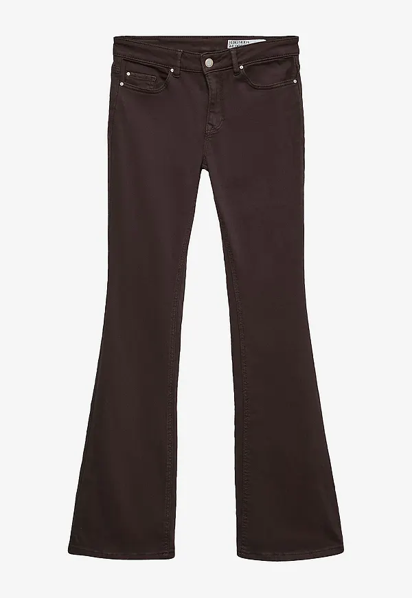 Vero Moda - Jeans vmFlash MR Flared - Brun