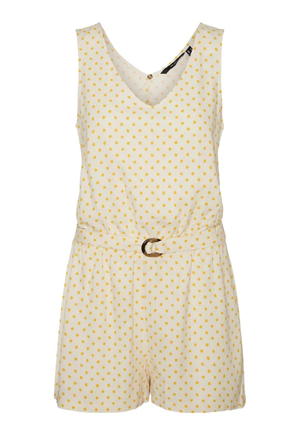 VERO MODA Jumpsuit 'ASTIMILO' beige / gul