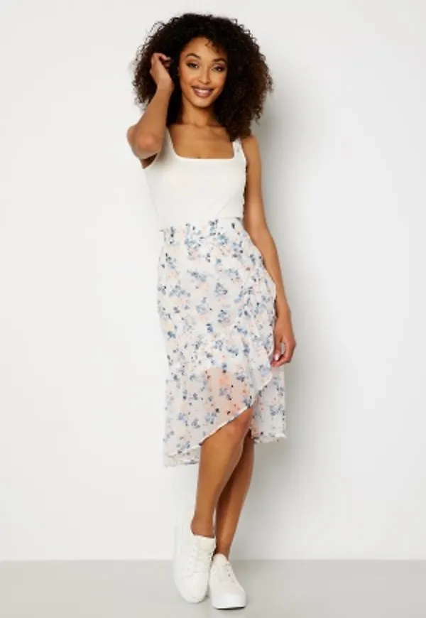 VERO MODA Kaya Skirt Snow White AOP:Mia XS