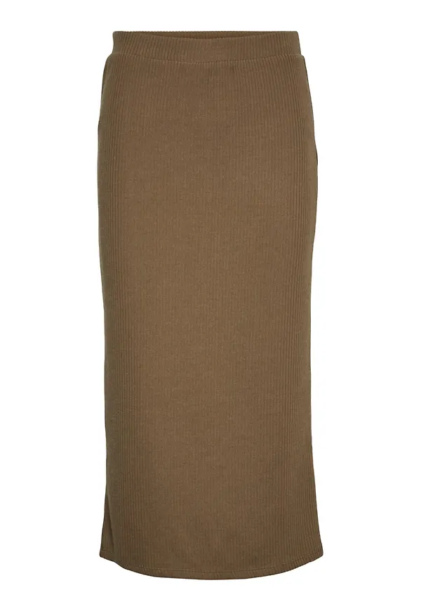 VERO MODA Kjol 'Augusta' brun