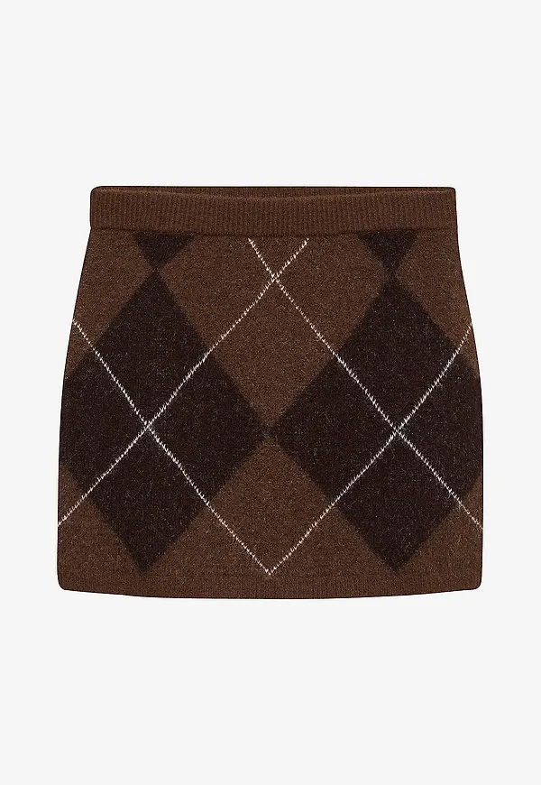 Vero Moda - Kjol Vmdarla NW Short Skirt - Brun