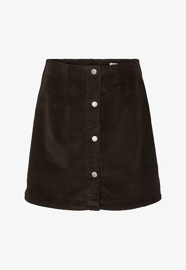 Vero Moda - Kjol vmEtta HR Short Cord Skater Skirt N - Brun