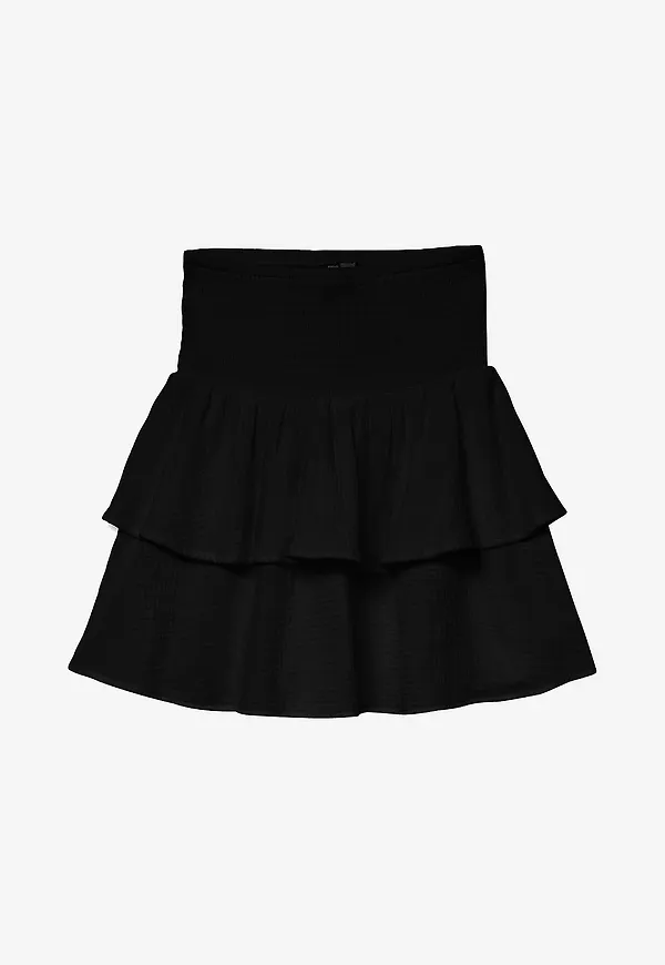 Vero Moda - Kjol vmNatali HW Smock Short Wvn N - Svart