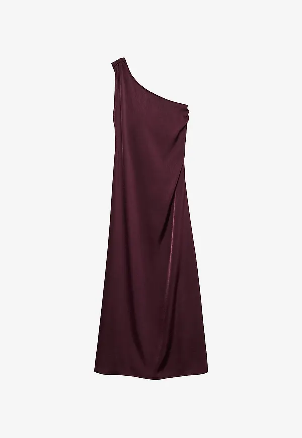 Vero Moda - Klänning Vmmollie SL 7/8 Dress Wvn GA - Röd