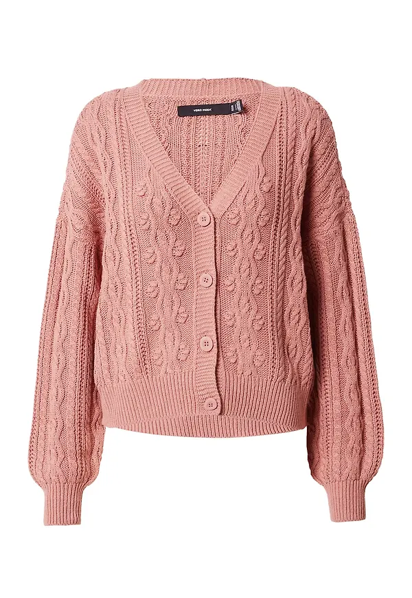 VERO MODA Kofta 'TANGERINE' gammalrosa