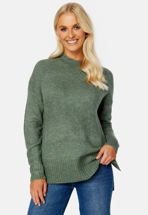 VERO MODA Lefile Oversize Boxy Blouse Laurel Wreath Melang XS