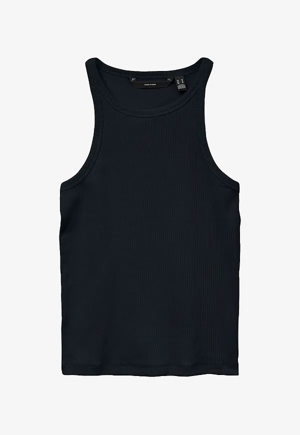 Vero Moda - Linne vmChloe Short Tank Top GA Jrs - Svart
