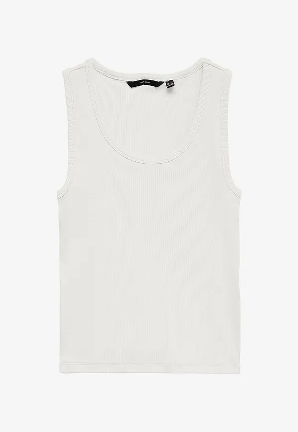 Vero Moda - Linne vmChloe SL Short - Vit