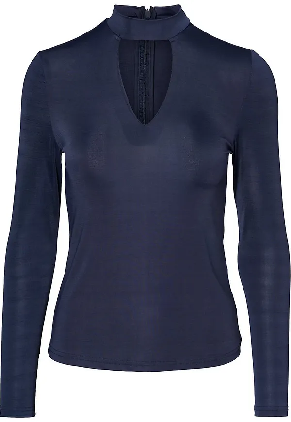 Vero Moda Långärmad bluschoker Blå, Dam