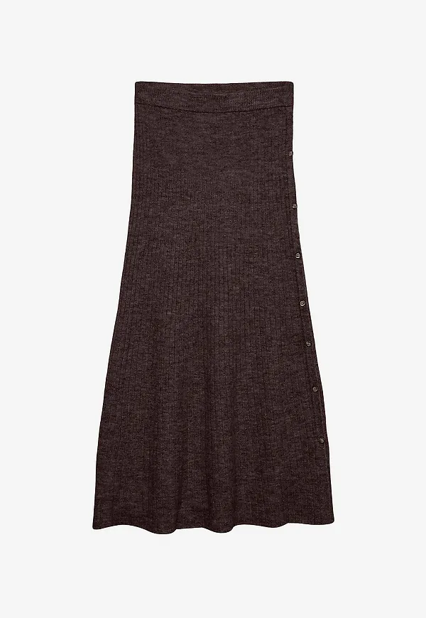 Vero Moda - Maxikjol vmSally NW Ankle - Brun