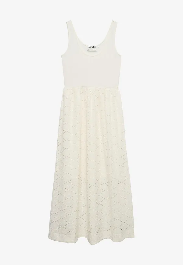 Vero Moda - Maxiklänning awBristol SL U-neck - Vit – Ellos