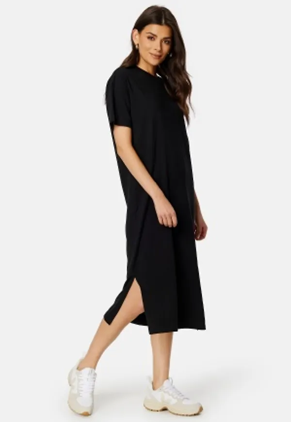 VERO MODA Molly Oversize Calf Dress Black S