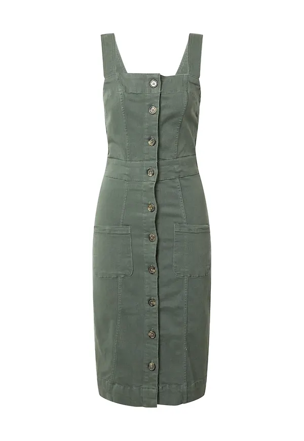VERO MODA Skjortklänning 'Juju' khaki