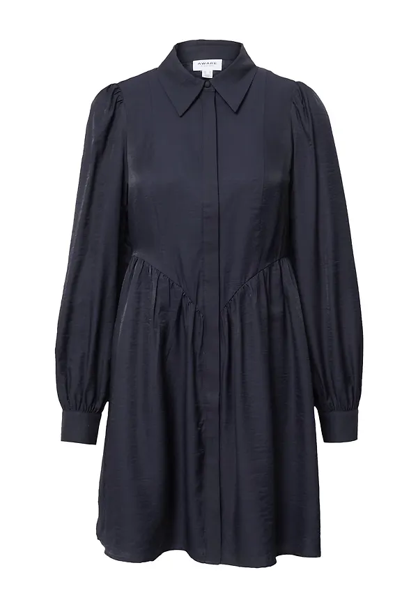 VERO MODA Skjortklänning blå