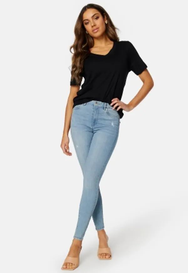 VERO MODA Sophia HR Skinny Jeans Light Blue Denim XL/32