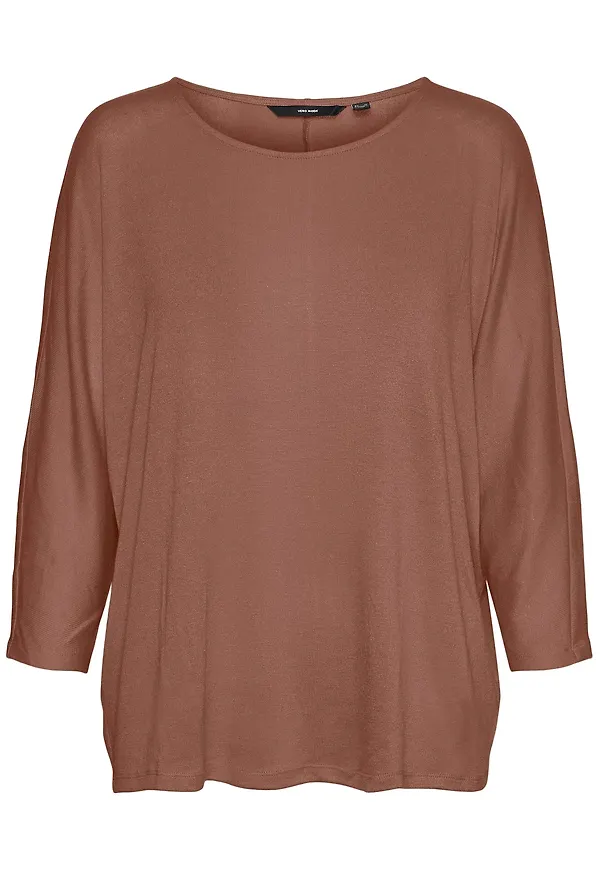 VERO MODA T-shirt 'Anepaya' brun