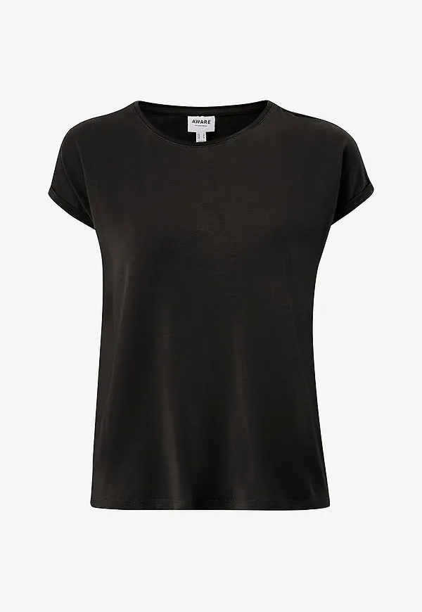 Vero Moda - Topp vmAva Plain SS Top Gajrs - Svart