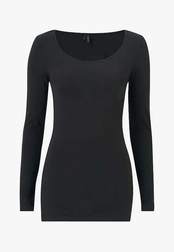 Vero Moda - Topp vmMaxi Soft Long - Svart