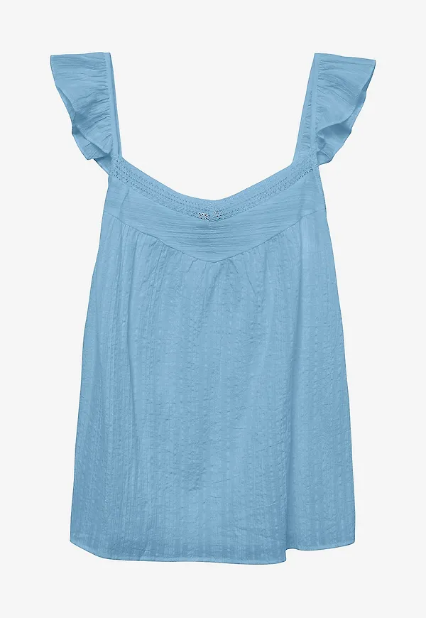 Vero Moda - Topp vmOfia Singlet Top - Blå