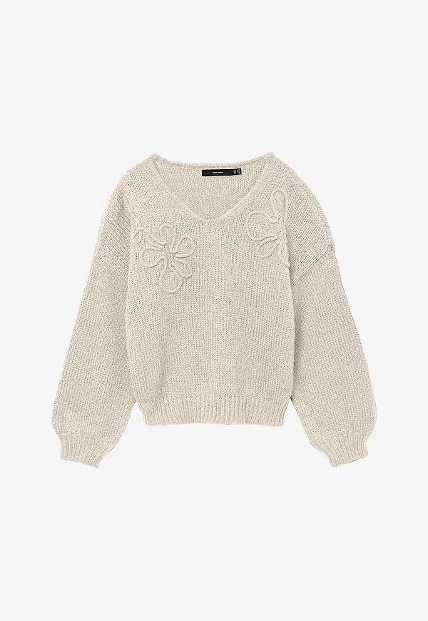 Vero Moda - Tröja vmLollipop - Beige