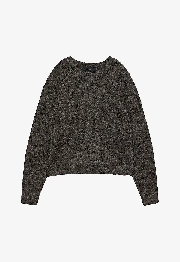 Vero Moda - Tröja vmNovah LS O-neck Pullover GA - Brun
