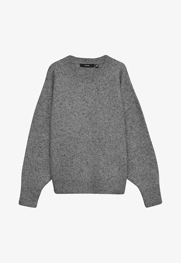 Vero Moda - Tröja Vmsif Ls O-Neck Pullover - Grå