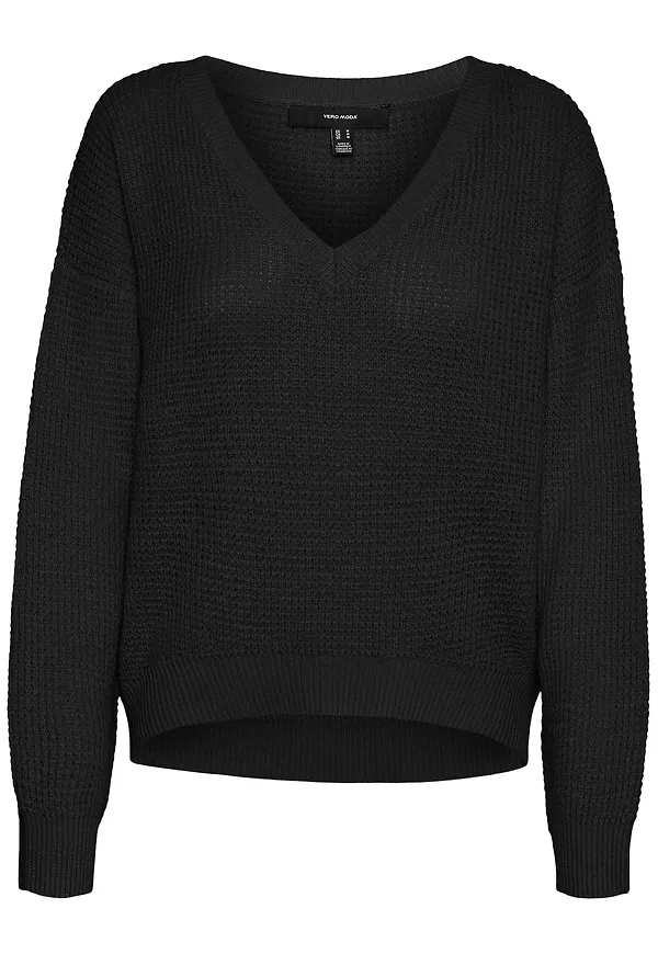 VERO MODA Tröja 'Leanna' svart