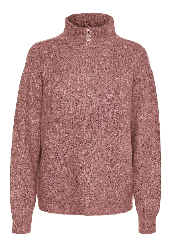 VERO MODA Tröja 'Plaza' rosamelerad