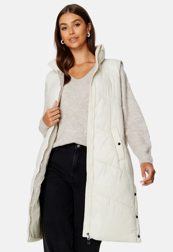VERO MODA Uppsala Waistcoat Oatmeal M