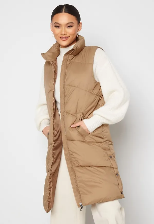 VERO MODA Uppsala waistcoat Tigers Eye XS