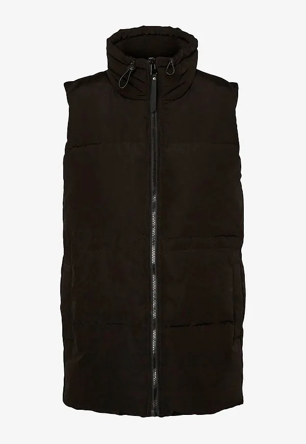 Vero Moda - Väst vmBlessfiona Down Waistcoat - Svart