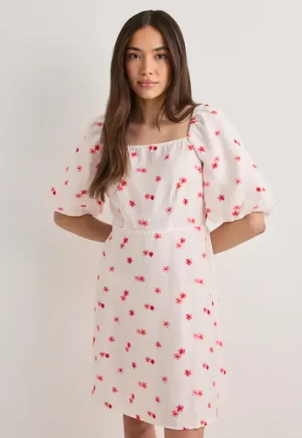 Vero Moda - Vit - Vmodette 2/4 Short Dress Wvn Ga – Nelly