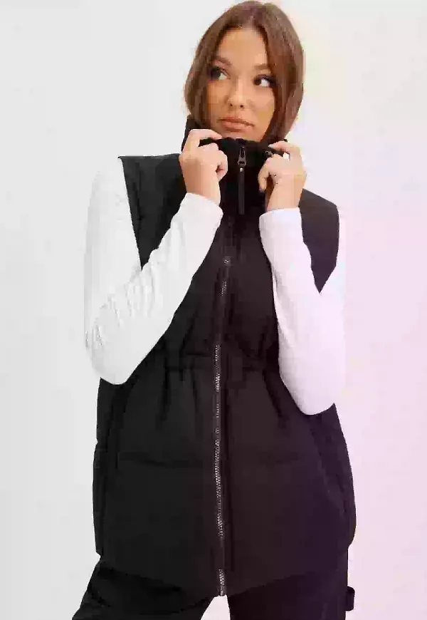 Vero Moda Vmblessfiona Down Waistcoat Västar Black