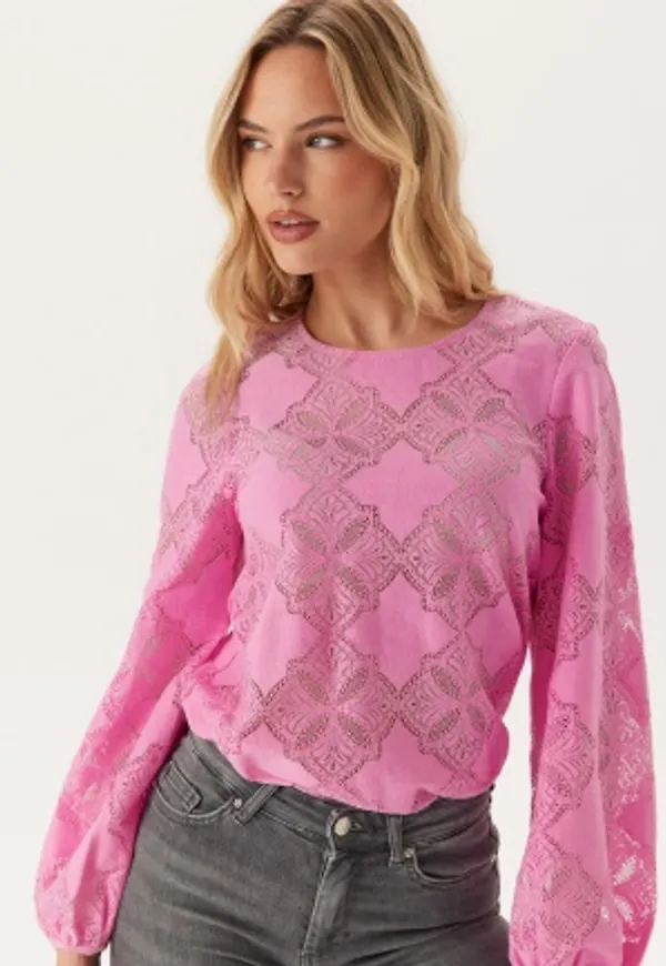 VERO MODA Vmloni Ls Top Bonbon XS