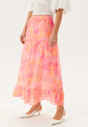 VERO MODA Vmsmilla H/W ANKLE SKIRT ANKLE Crystal Pink Aop:anja XS