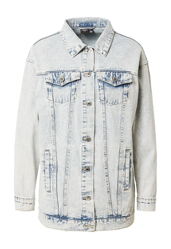 VERO MODA Övergångsjacka 'OLIVIA' blå denim