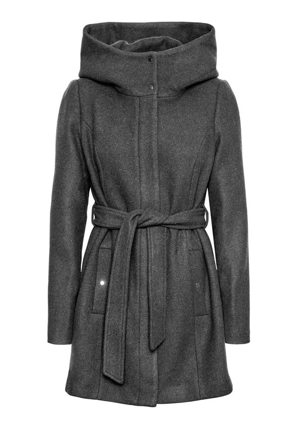 VERO MODA Övergångskappa antracit