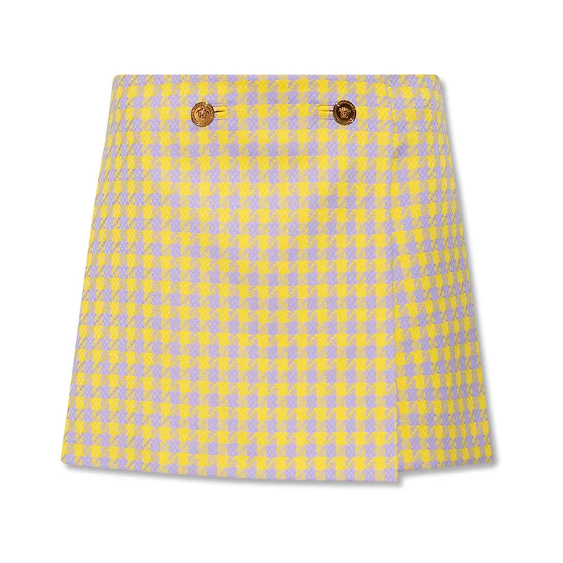 Versace - Minikjolar - Gul - Dam - Storlek: 2XS