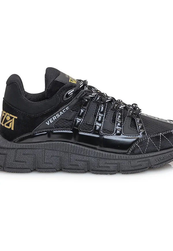 Versace - Sneakers - Svart - Dam - Storlek: 38 Eu,35 Eu,37 Eu,36 EU