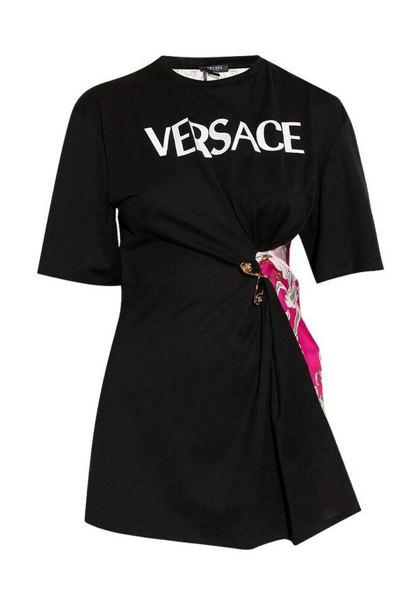 Versace - T-shirts - Svart - Dam - Storlek: M,S,Xs,2Xs