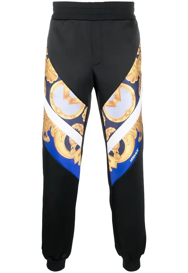 Versace Barocco 660 sweatpants - Svart